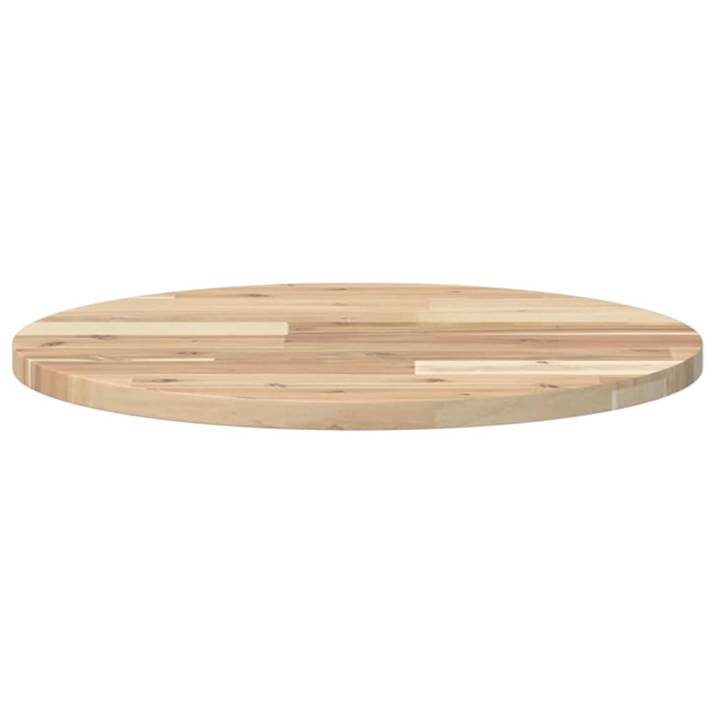 Dessus de table rond Ø50x2 cm bois massif d'acacia - XIOS