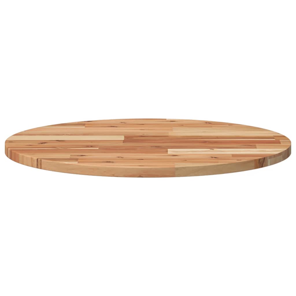 Dessus de table rond Ø60x2 cm bois massif d'acacia - XIOS
