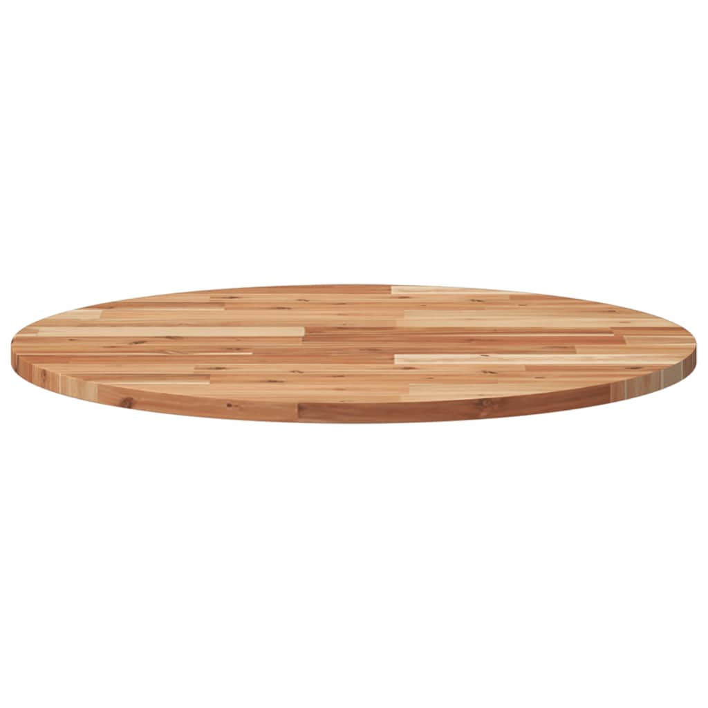 Dessus de table rond Ø70x2 cm bois massif d'acacia - XIOS