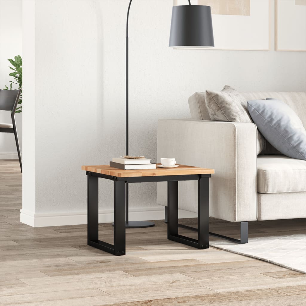 Dessus de table carré 50x50x2 cm bois massif d'acacia - XIOS