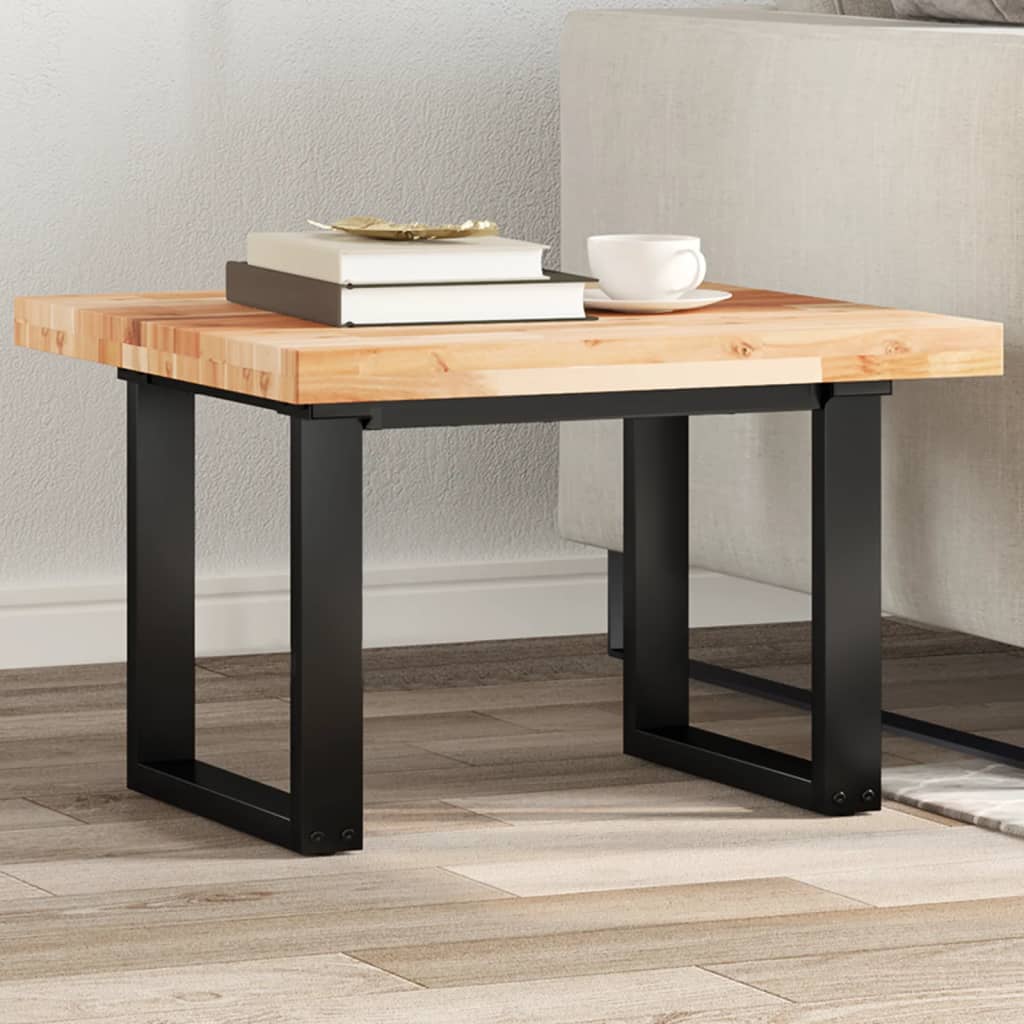Dessus de table carré 60x60x4 cm bois massif d'acacia - XIOS