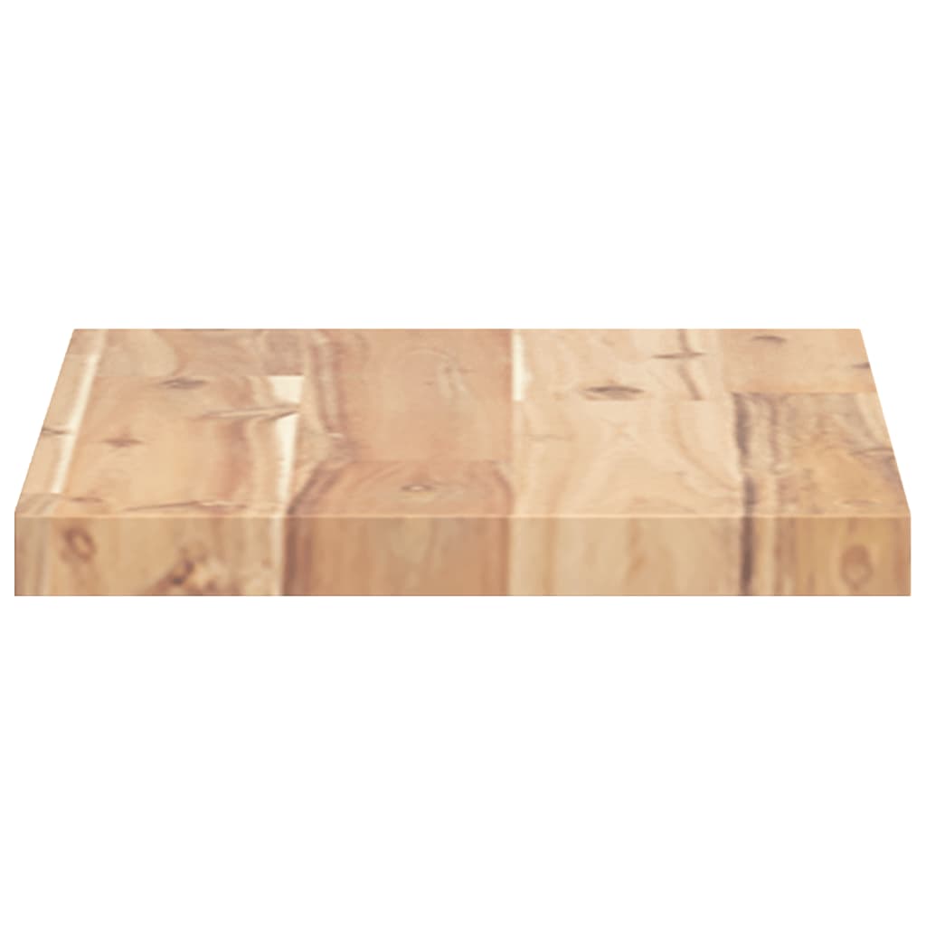 Dessus de table 40x20x2 cm rectangulaire bois massif d'acacia - XIOS
