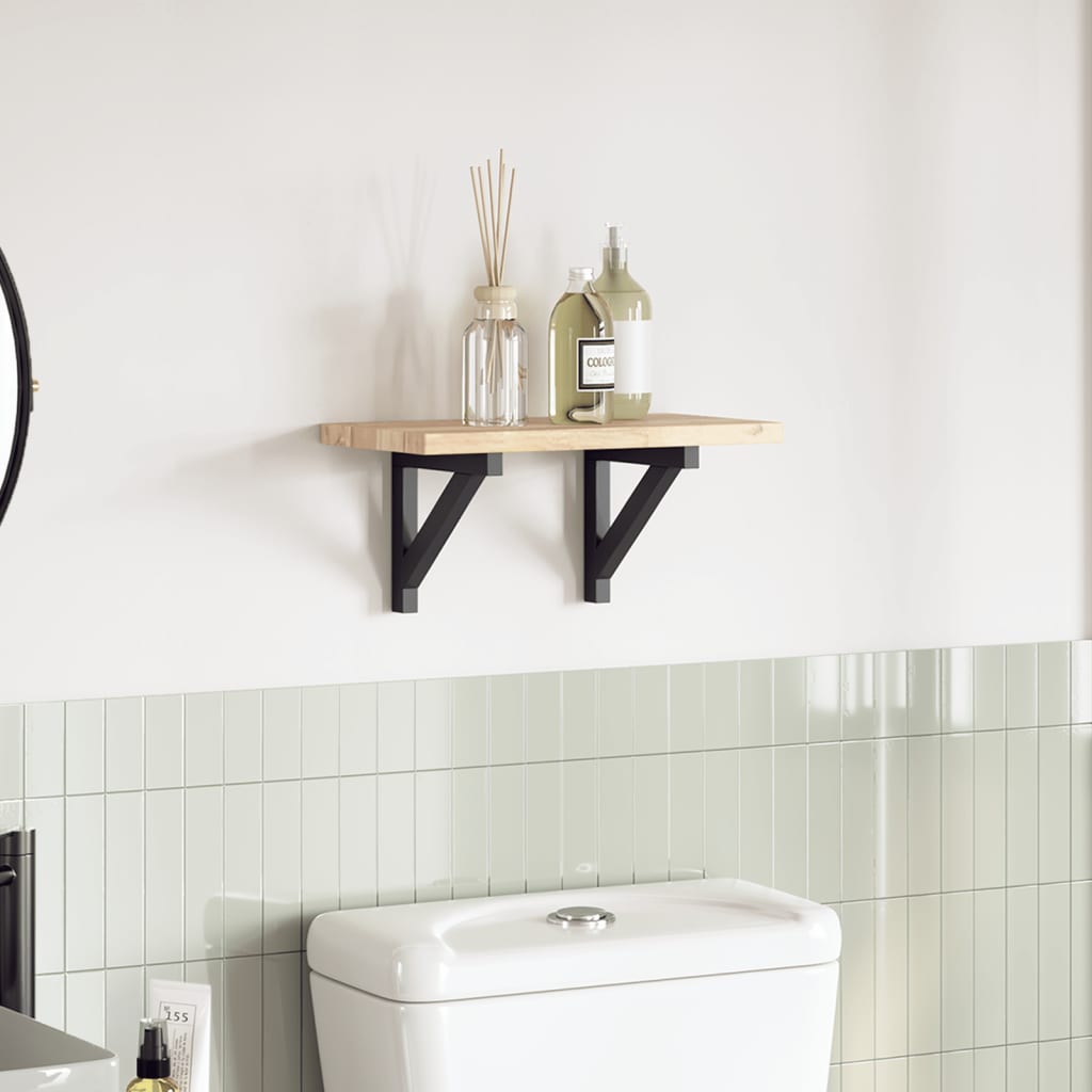 Dessus de table 60x20x2 cm rectangulaire bois massif d'acacia - XIOS