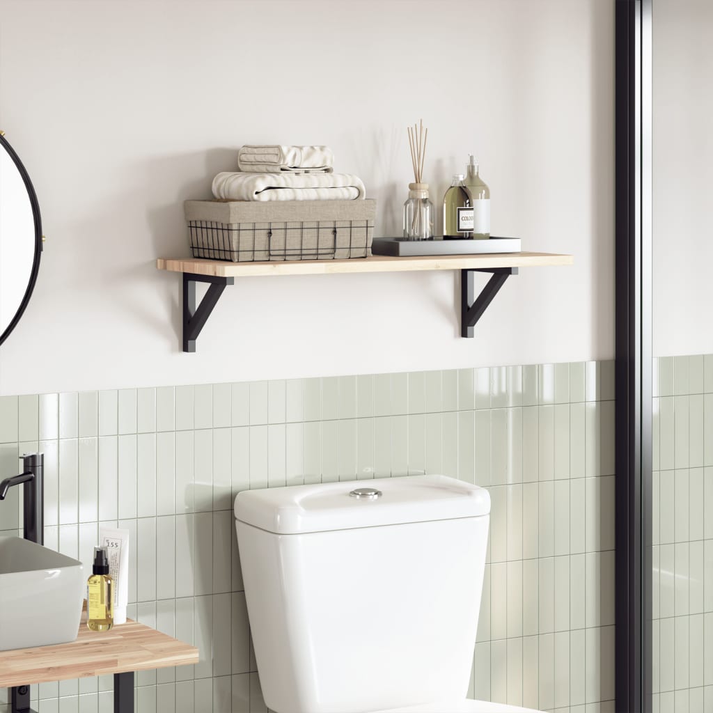 Dessus de table 100x30x2 cm rectangulaire bois massif d'acacia - XIOS