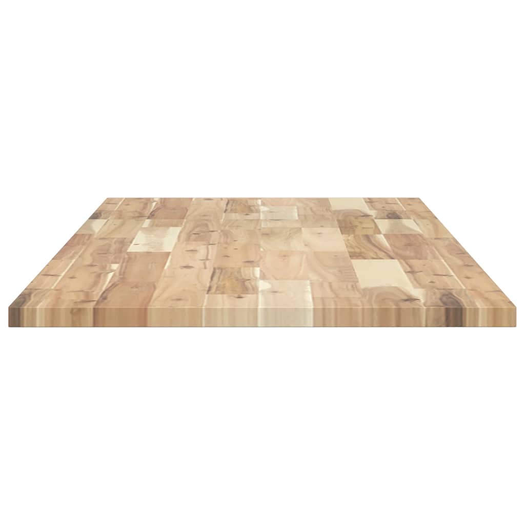 Dessus de table rectangulaire 140x50x2 cm bois massif d'acacia - XIOS