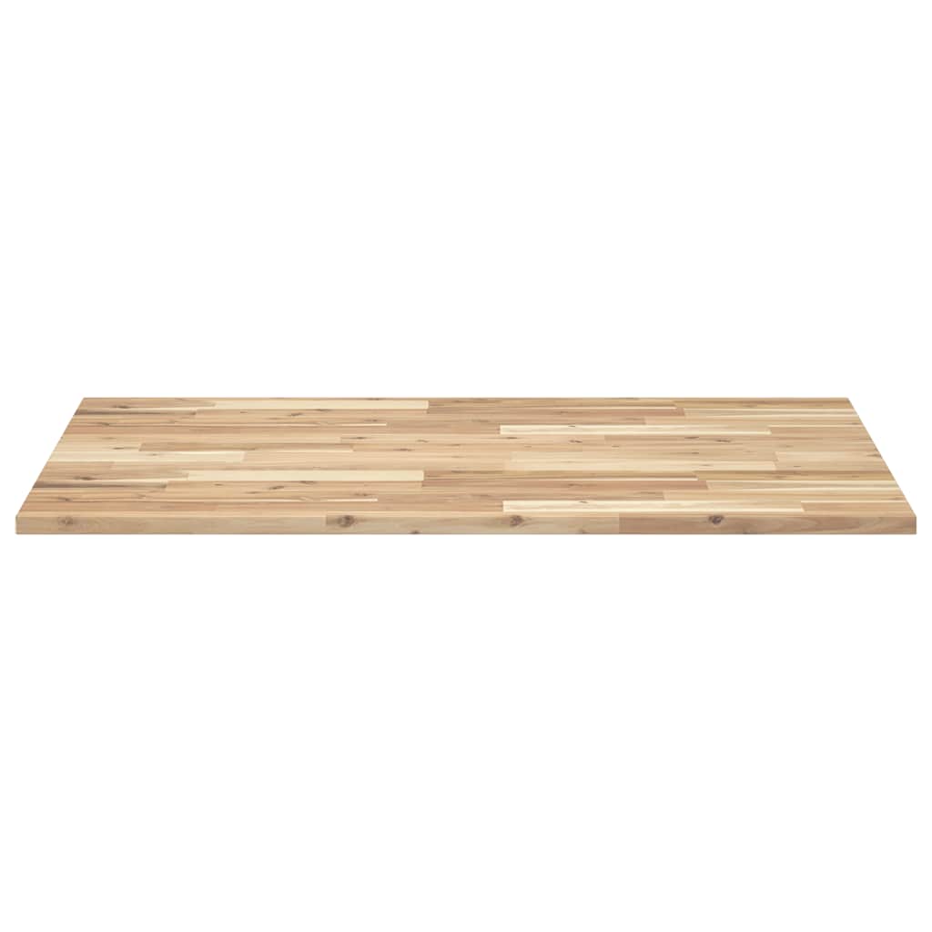 Dessus de table rectangulaire 100x70x2 cm bois massif d'acacia - XIOS