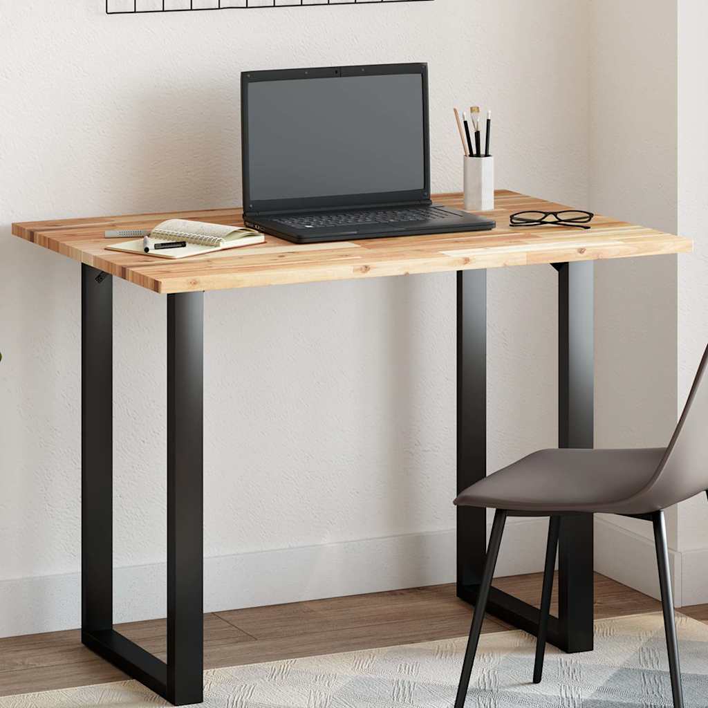 Dessus de table rectangulaire 120x70x2 cm bois massif d'acacia - XIOS