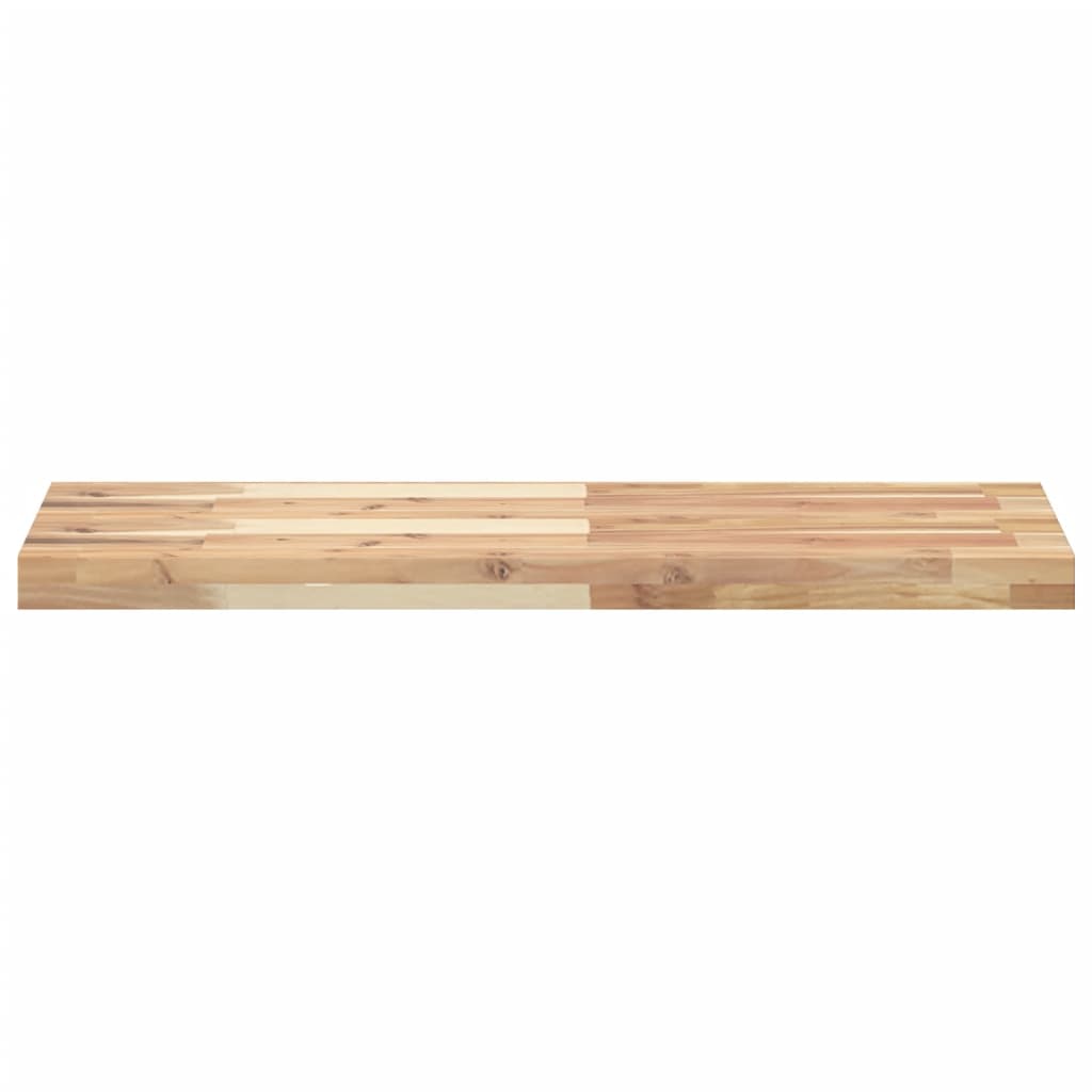 Dessus de table 100x30x4 cm rectangulaire bois massif d'acacia - XIOS