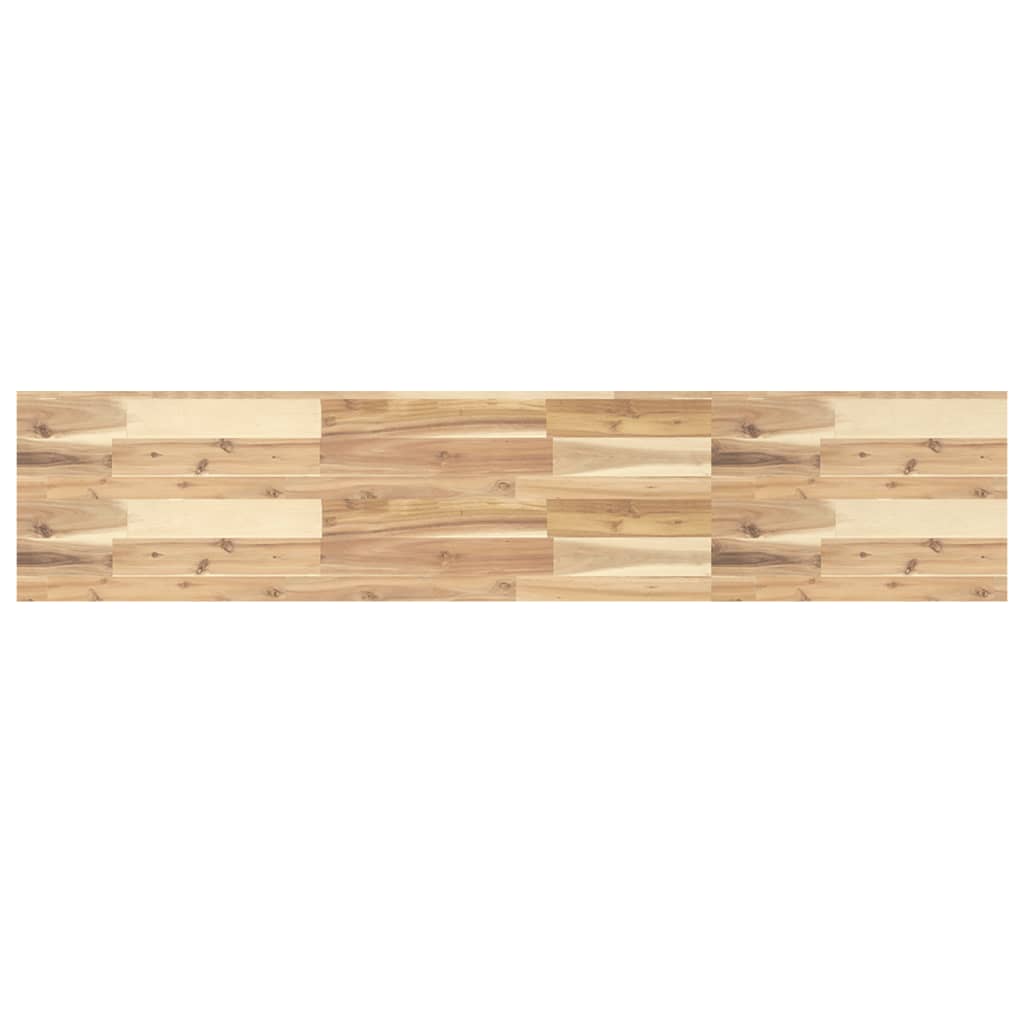 Dessus de table 160x30x4 cm rectangulaire bois massif d'acacia - XIOS