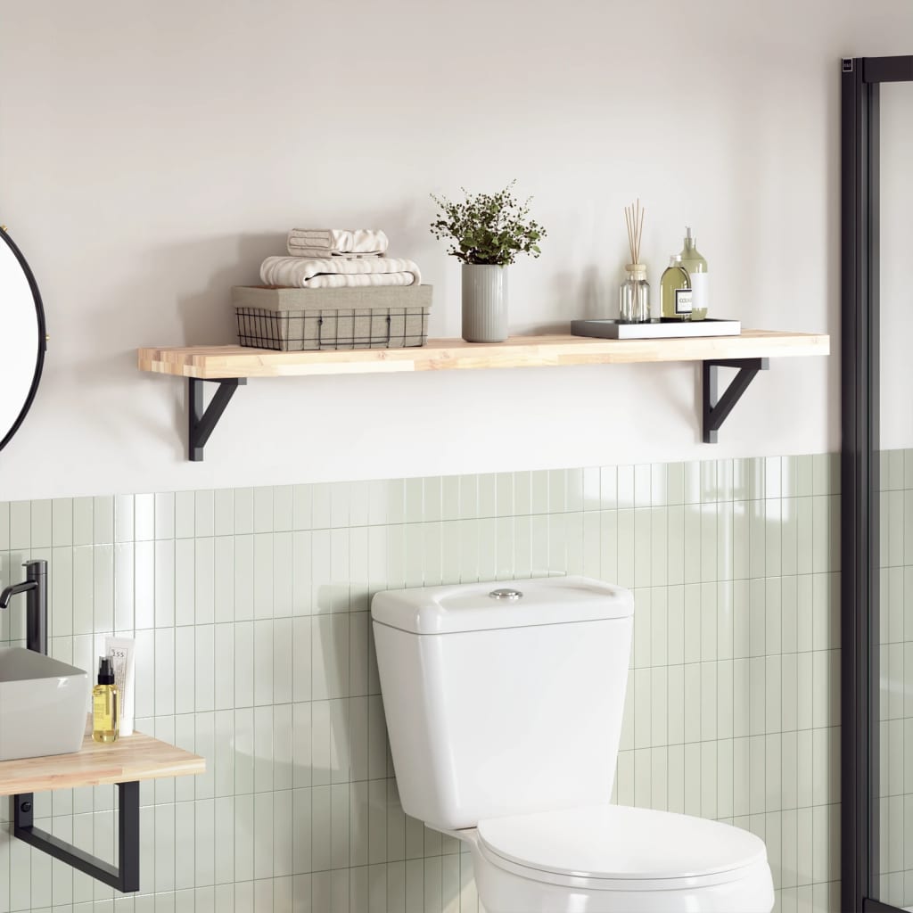 Dessus de table 160x30x4 cm rectangulaire bois massif d'acacia - XIOS