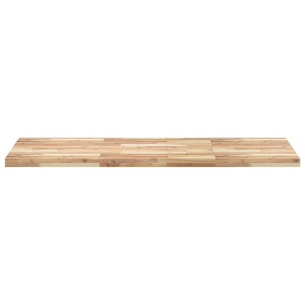 Dessus de table rectangulaire 120x60x4 cm bois massif d'acacia - XIOS