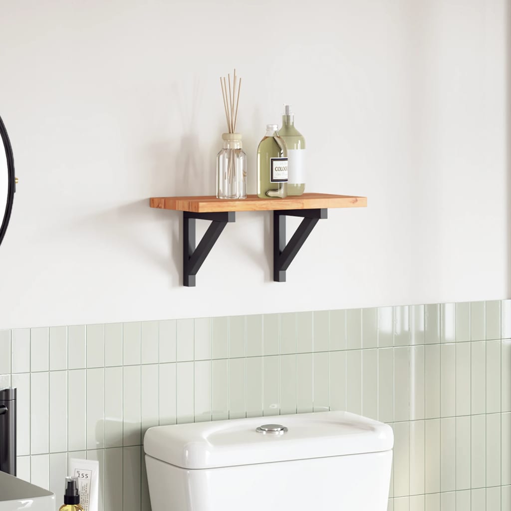 Dessus de table rectangulaire 40x20x2 cm bois massif d'acacia - XIOS