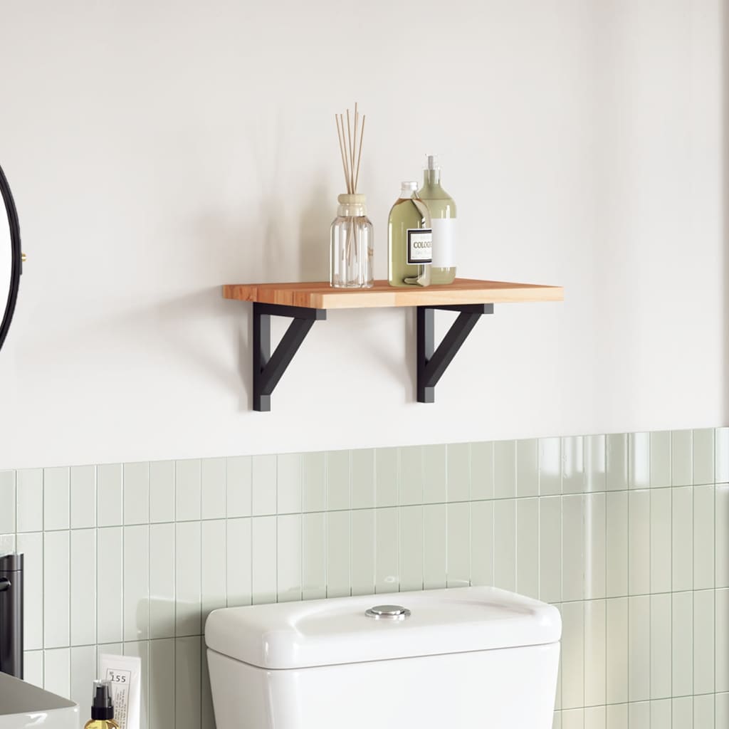 Dessus de table rectangulaire 40x30x2 cm bois massif d'acacia - XIOS