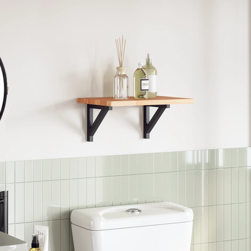 Dessus de table rectangulaire 60x30x2 cm bois massif d'acacia - XIOS