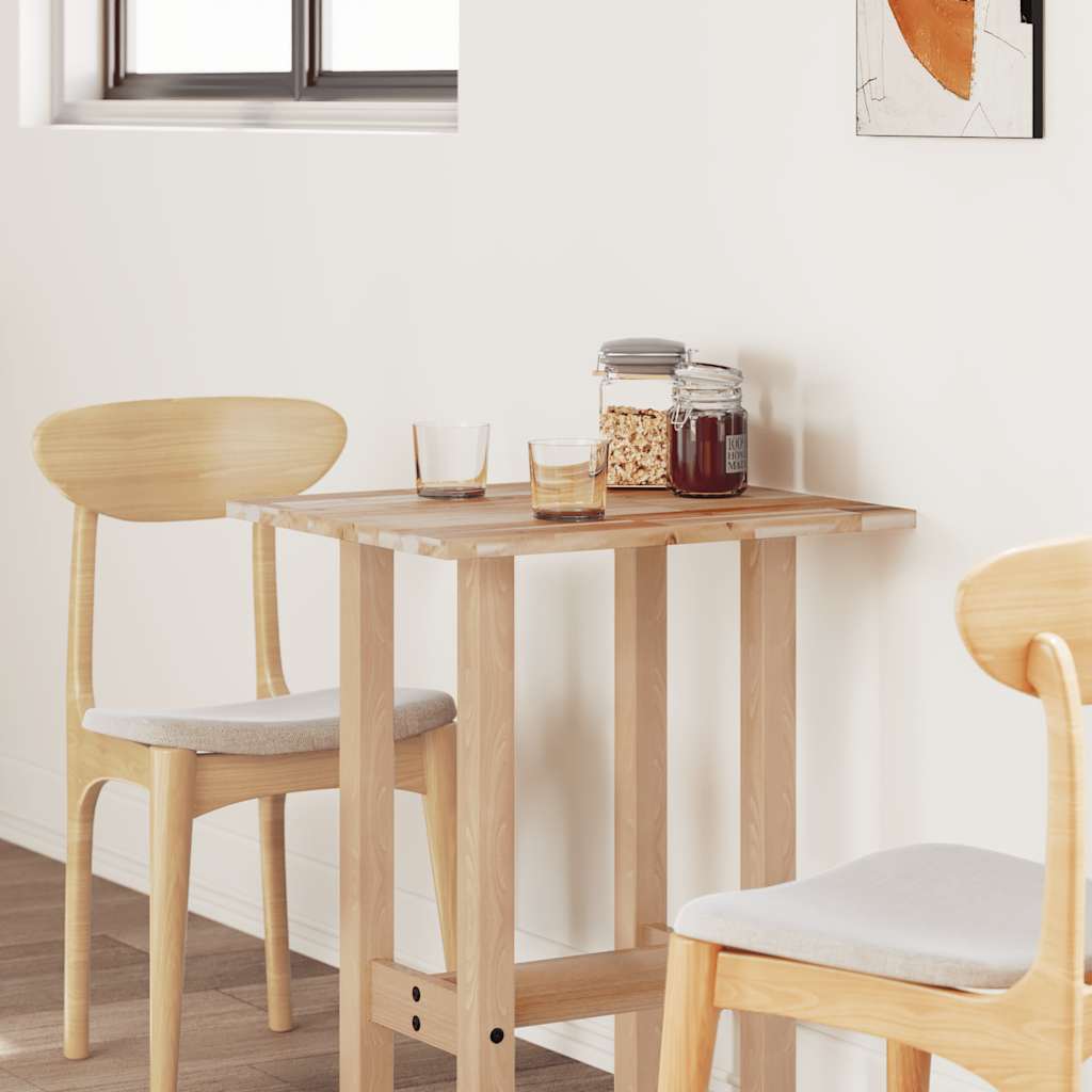 Dessus de table rectangulaire 100x50x2 cm bois massif d'acacia - XIOS