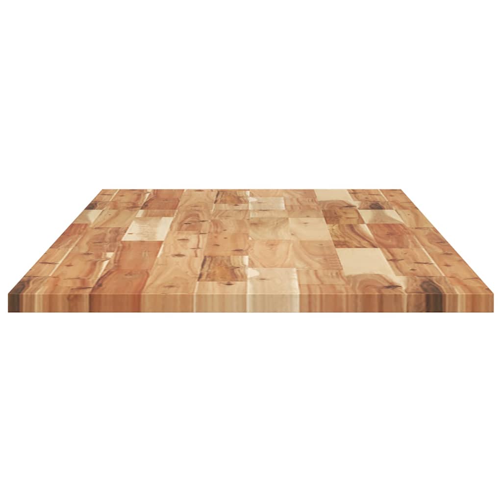 Dessus de table rectangulaire 120x50x2 cm bois massif d'acacia - XIOS