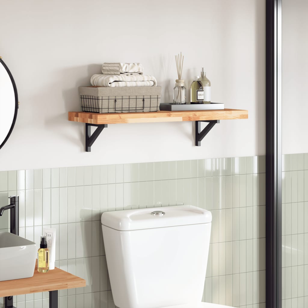 Dessus de table 80x30x4 cm rectangulaire bois massif d'acacia - XIOS