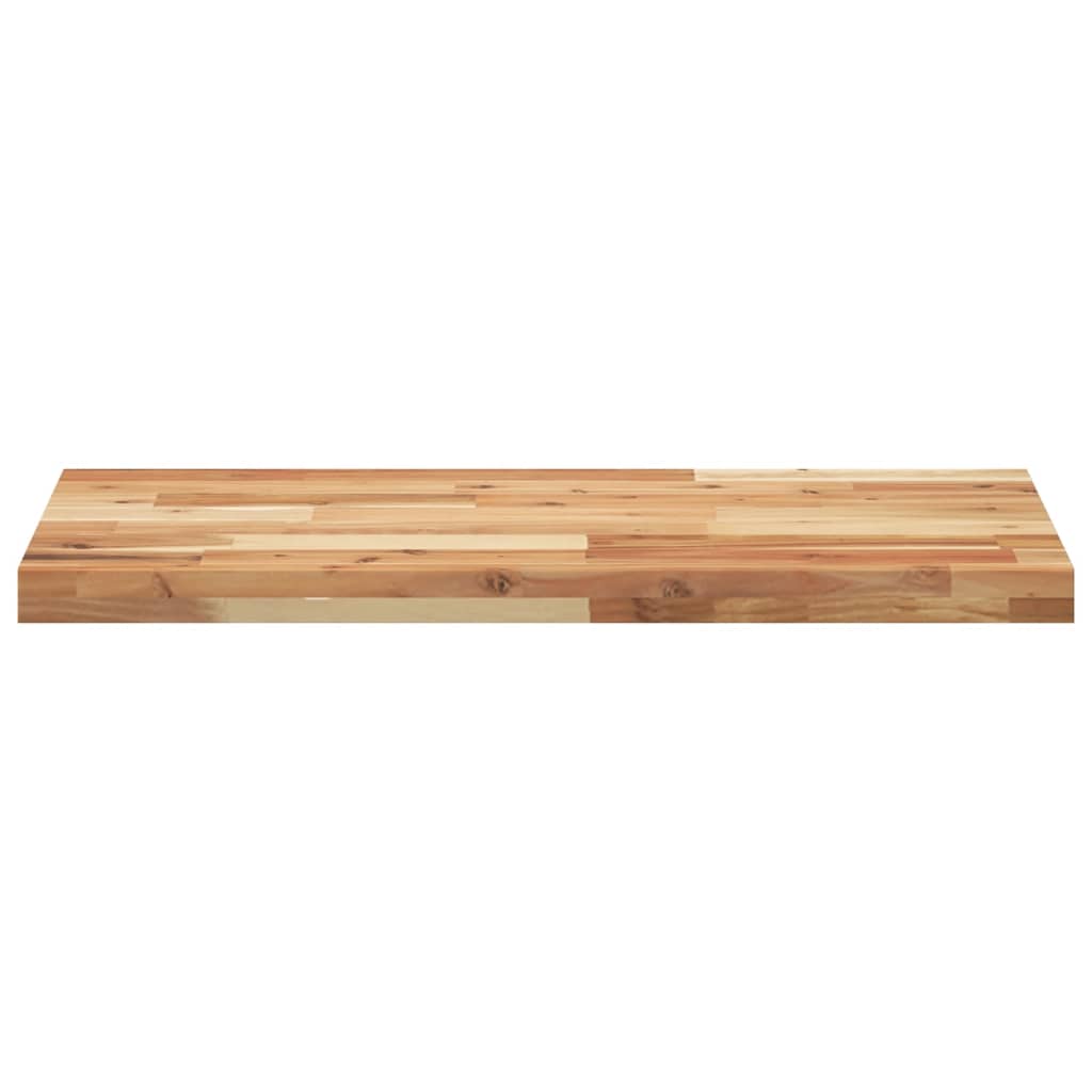 Dessus de table 100x40x4 cm rectangulaire bois massif d'acacia - XIOS
