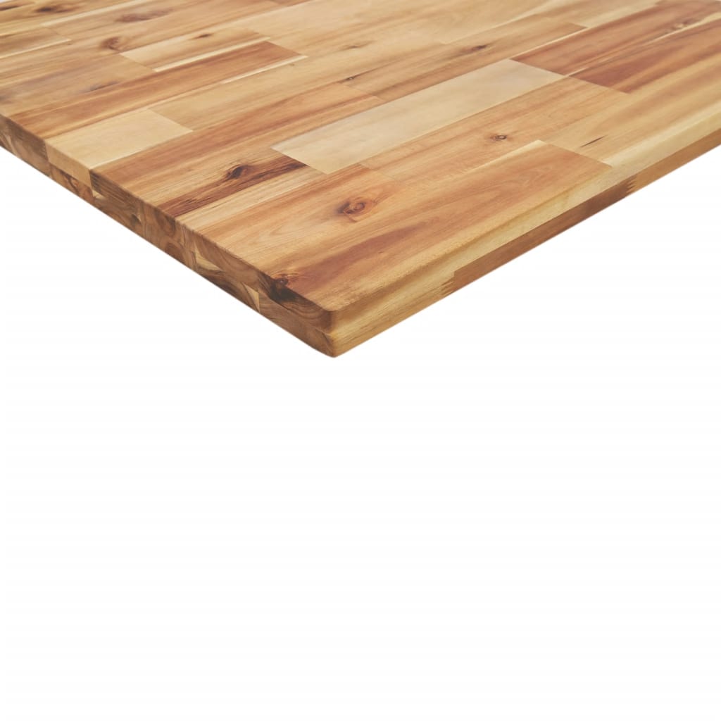 Dessus de table 100x40x4 cm rectangulaire bois massif d'acacia - XIOS