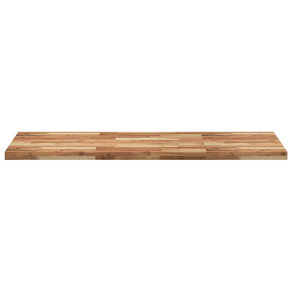 Dessus de table rectangulaire 120x60x4 cm bois massif d'acacia - XIOS