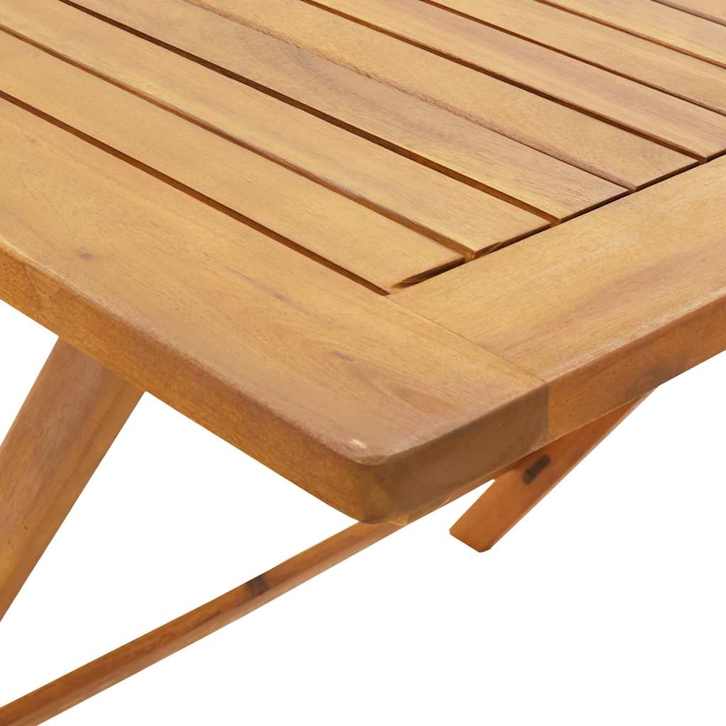 Ensemble à manger de jardin 5pcs noir polypropylène bois massif - XIOS