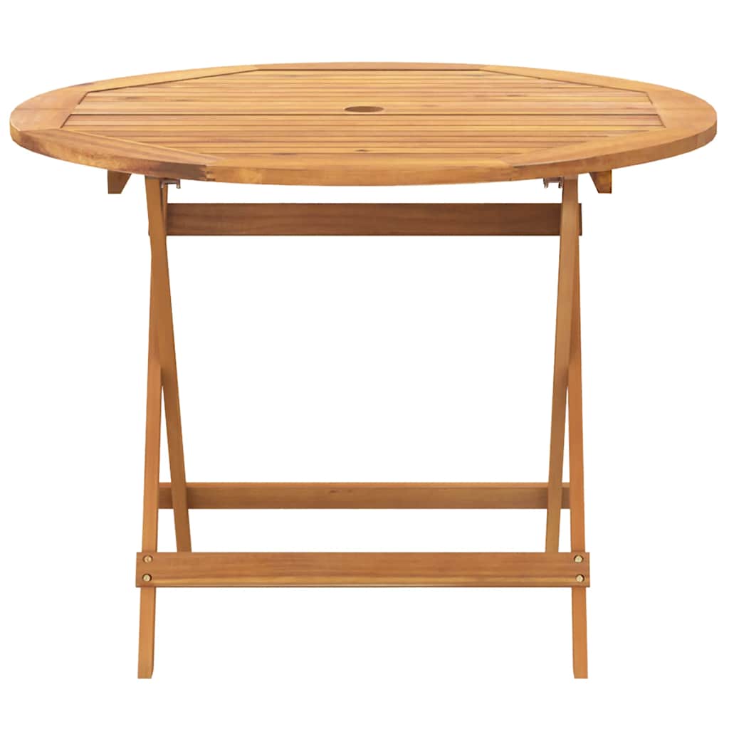 Ensemble à manger de jardin 5pcs noir polypropylène bois massif - XIOS