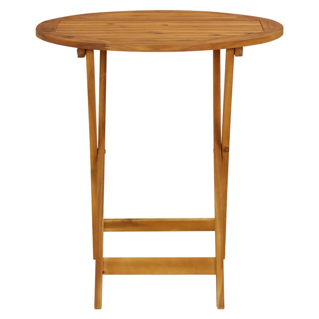 Ensemble de bistro 3 pcs gris polypropylène et bois massif - XIOS