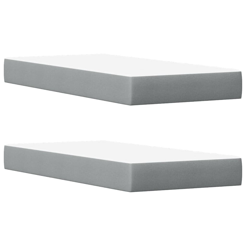 Lit avec matelas blanc 200x200 cm bois massif de pin - XIOS