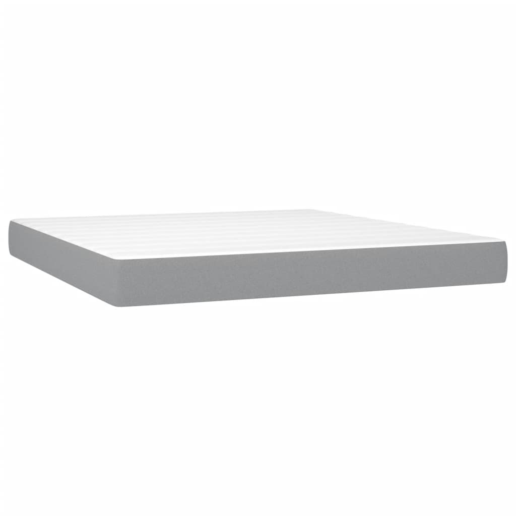 Lit avec matelas blanc 120x200 cm bois massif de pin - XIOS
