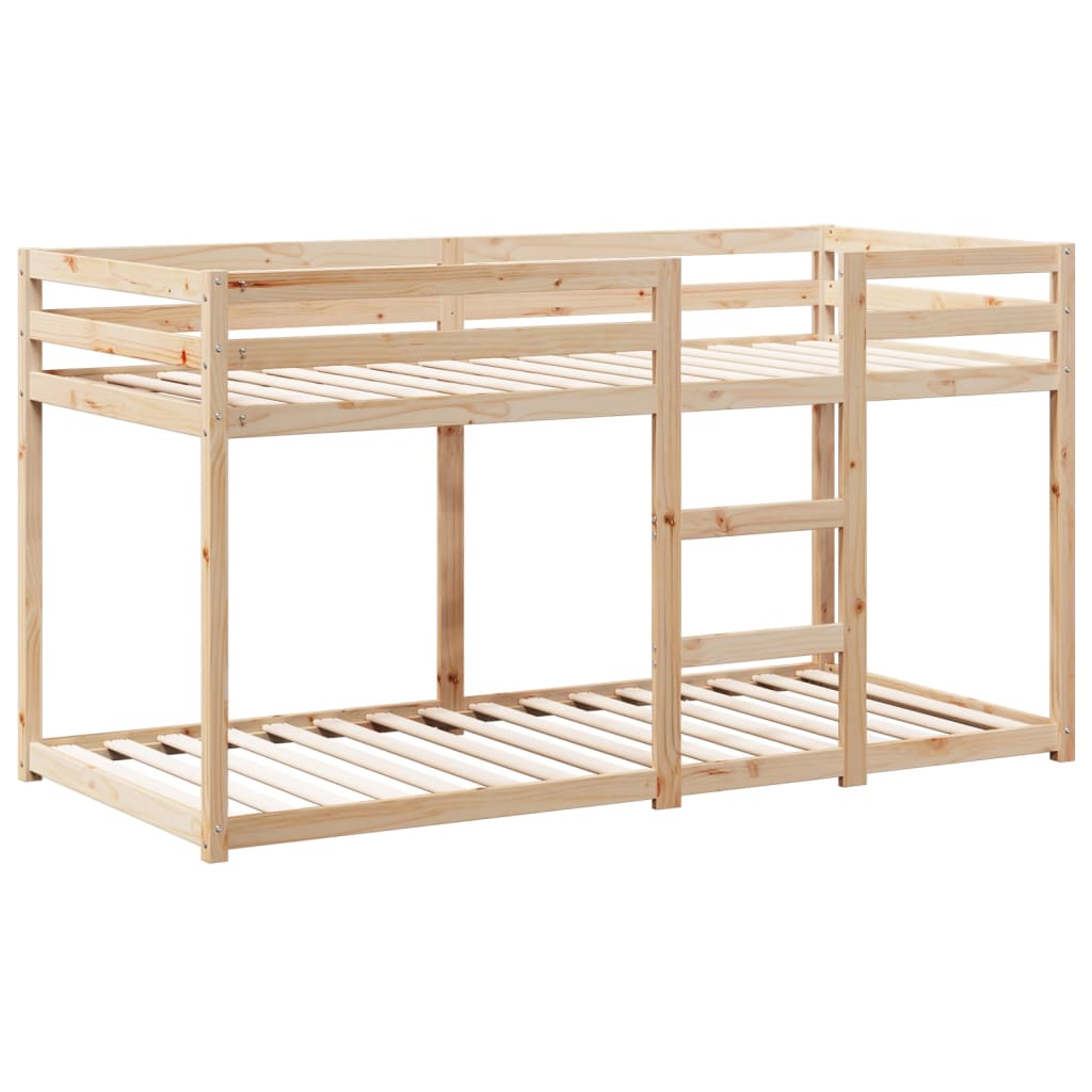 Lit superposé sans matelas 90x200 cm bois de pin massif - XIOS