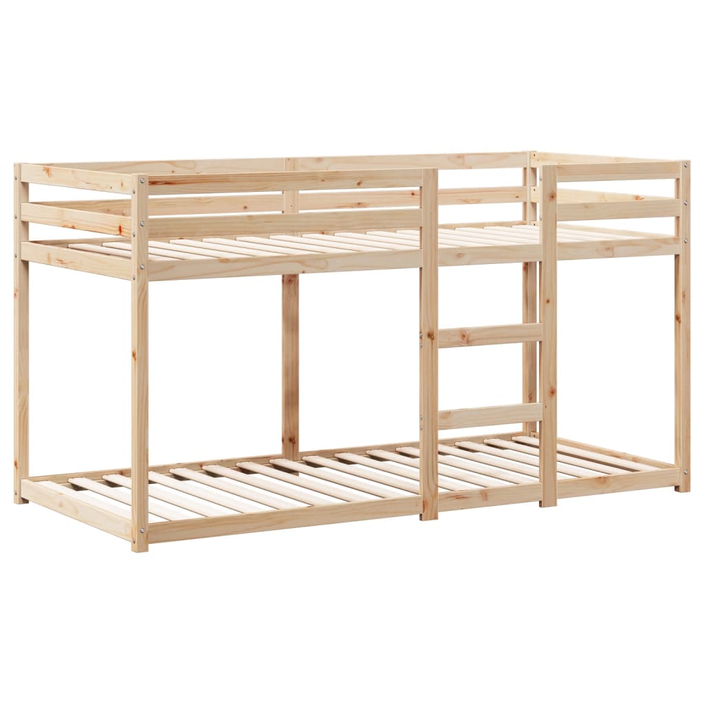 Lit superposé sans matelas 75x190 cm bois de pin massif - XIOS