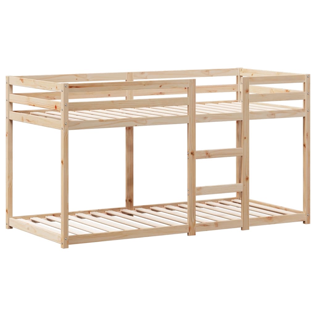 Lit superposé sans matelas 90x200 cm bois de pin massif - XIOS