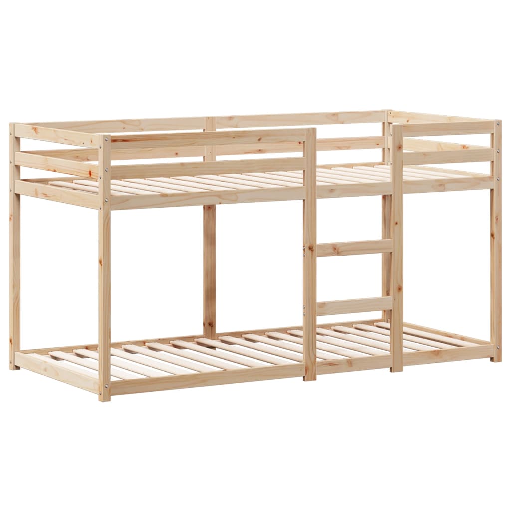 Lit superposé sans matelas 80x200 cm bois de pin massif - XIOS