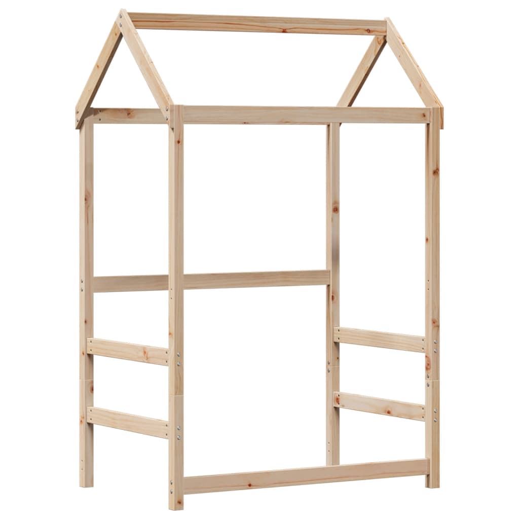 Cadre de lit avec toit sans matelas 75x190 cm - XIOS