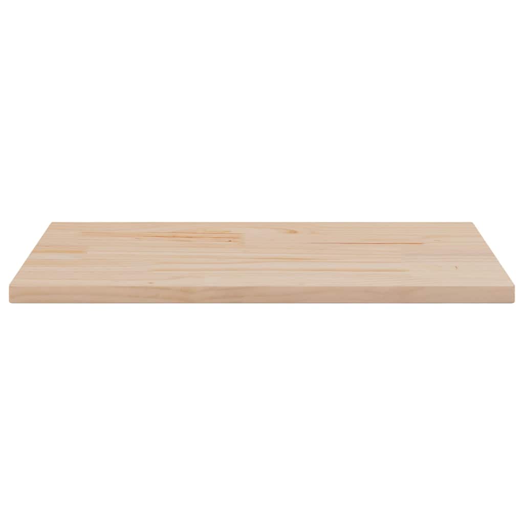 Dessus de table 2 pcs 80x40x2,5cm rectangulaire bois pin massif
