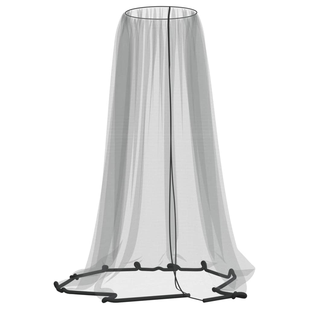 Moustiquaire pour parasol 220 maille noir Φ300x230 cm Moustiquaires vidaXL