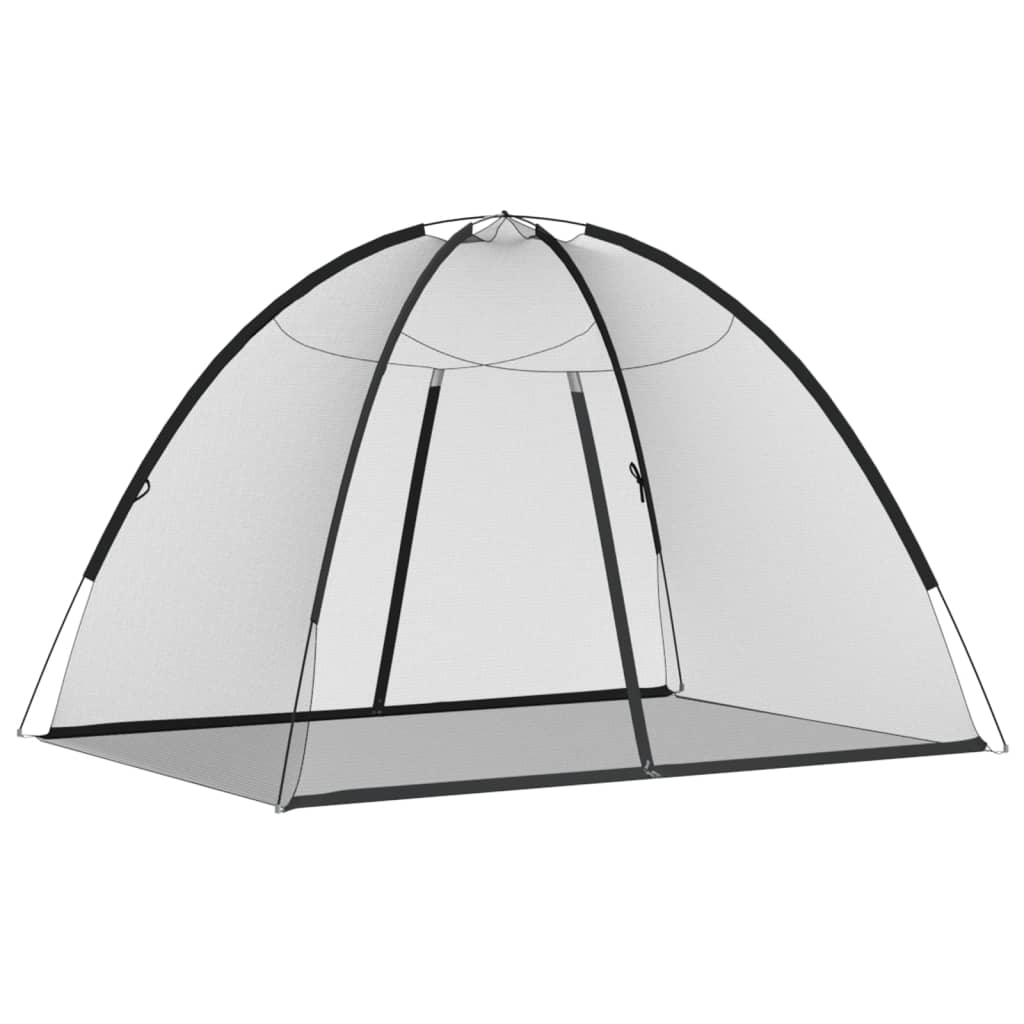 Moustiquaire mongole avec portes 220 maille noir 200x150x140 cm Moustiquaires vidaXL