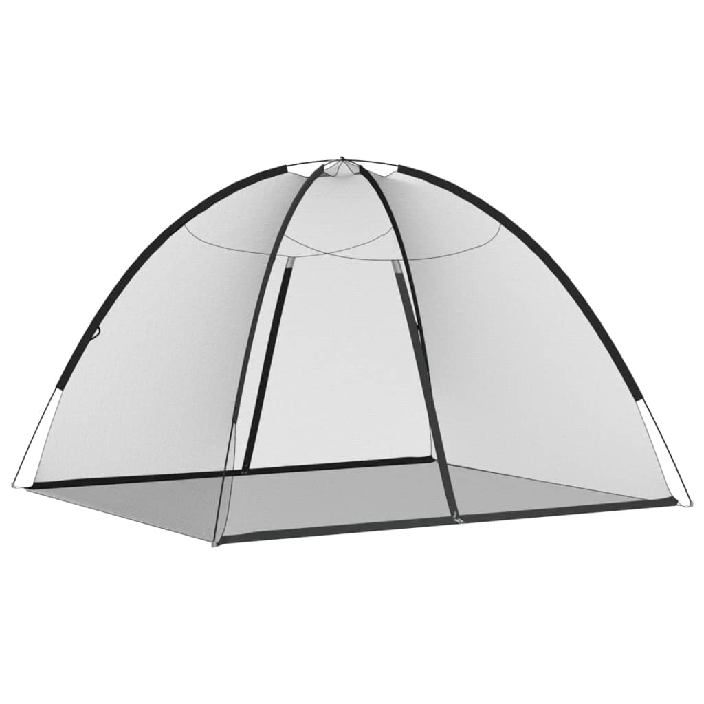 Moustiquaire mongole avec portes 220 maille noir 200x180x135 cm Moustiquaires vidaXL