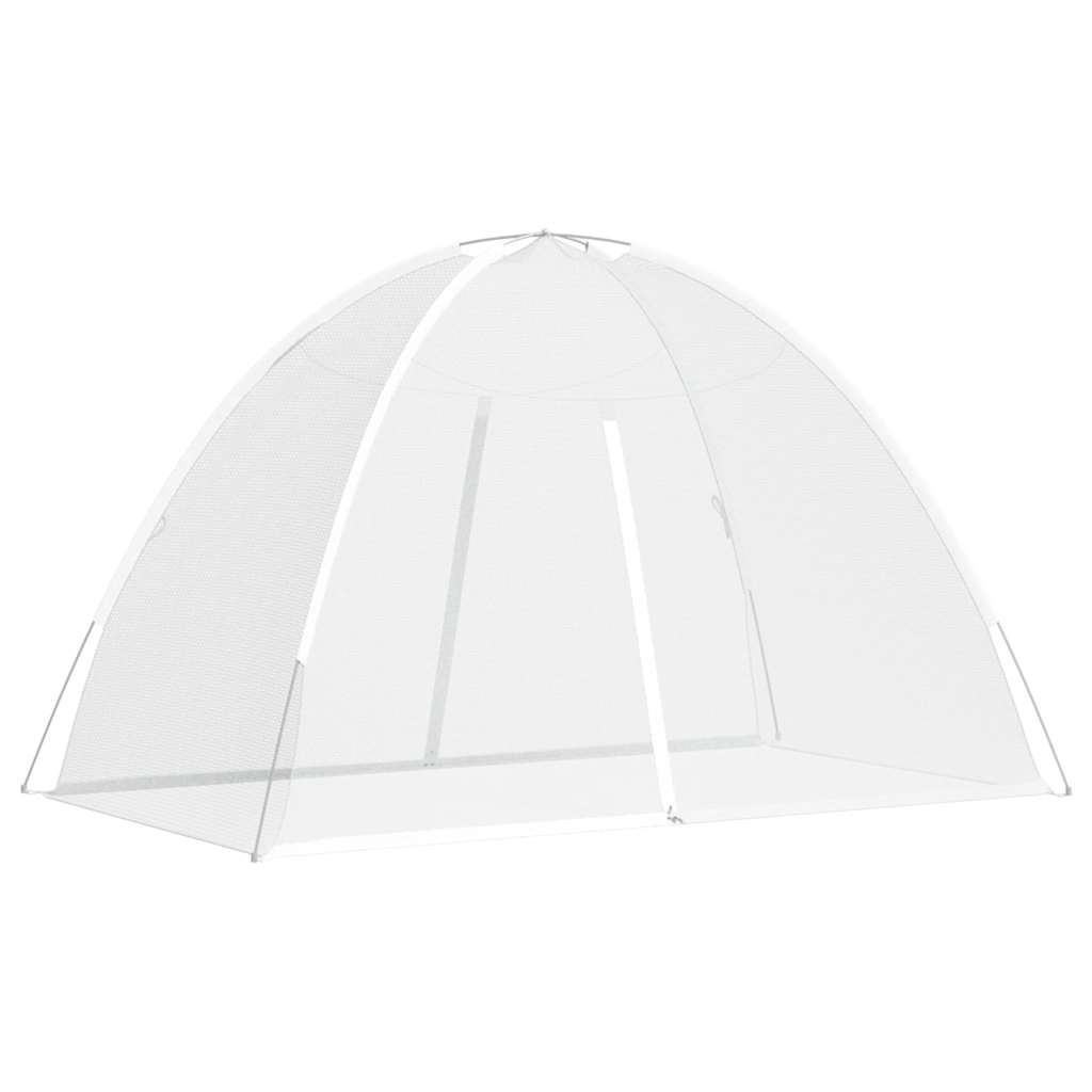 Moustiquaire mongole avec portes 220 maille blanc 200x120x130cm Moustiquaires vidaXL