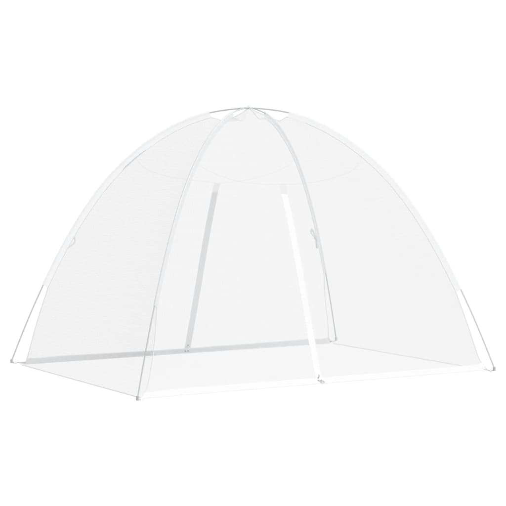 Moustiquaire mongole avec portes 220 maille blanc 200x150x140cm Moustiquaires vidaXL