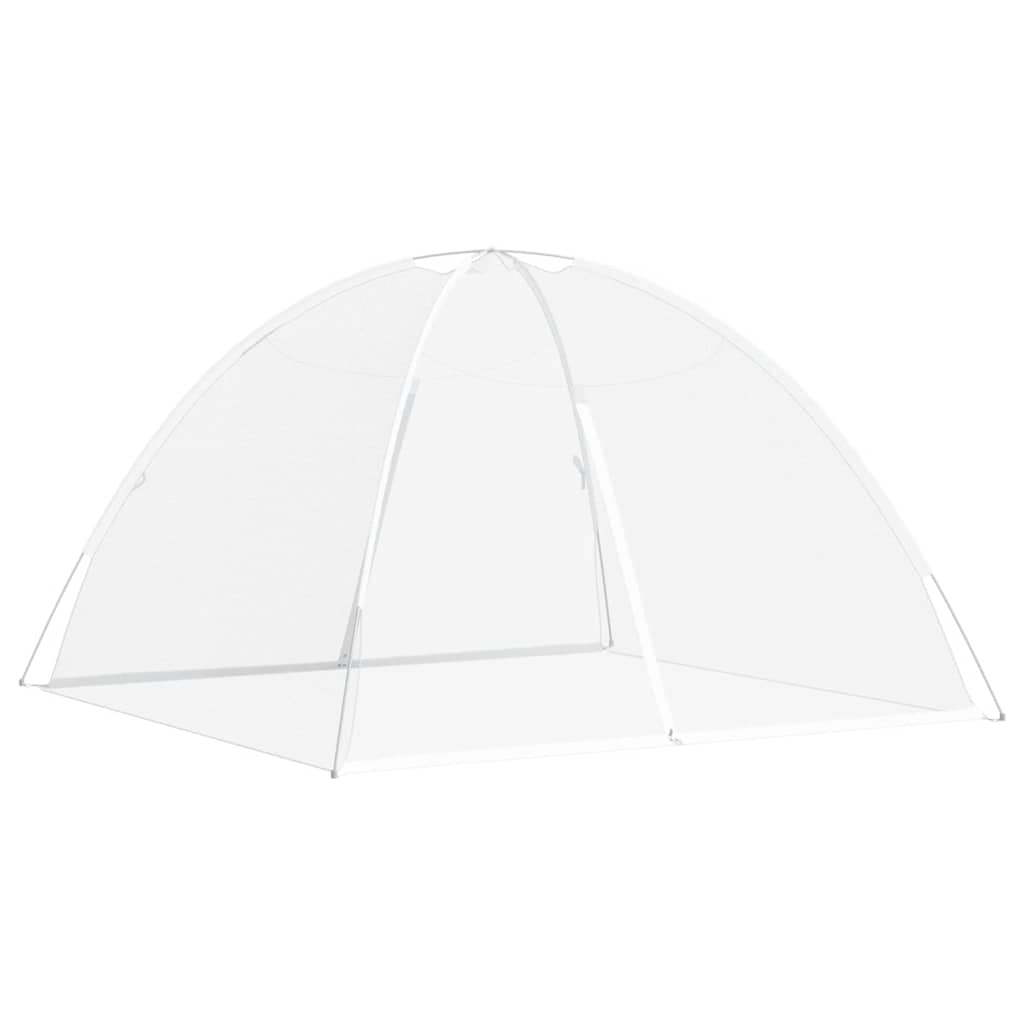 Moustiquaire mongole avec portes 220 maille blanc 200x200x135cm Moustiquaires vidaXL
