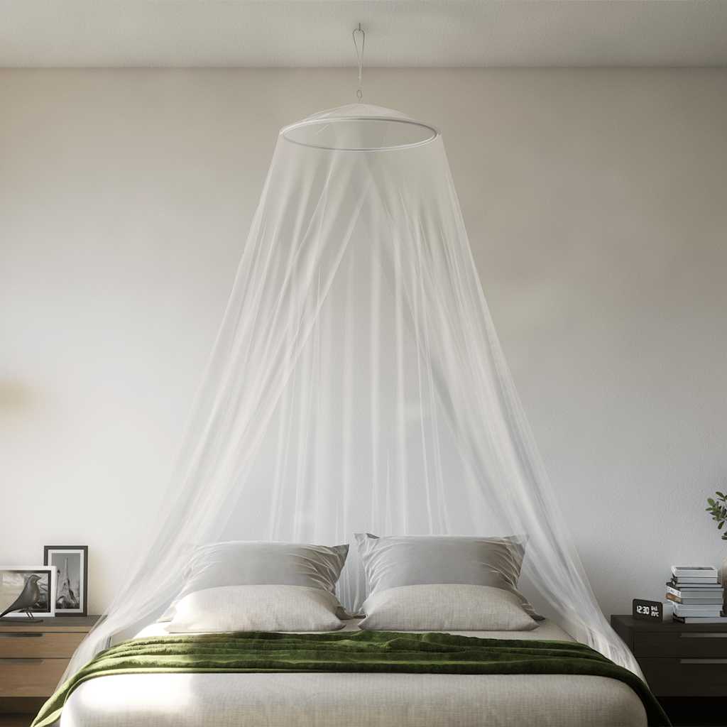 Moustiquaire pour lit 220 maille blanc 56x56x220 cm Moustiquaires vidaXL