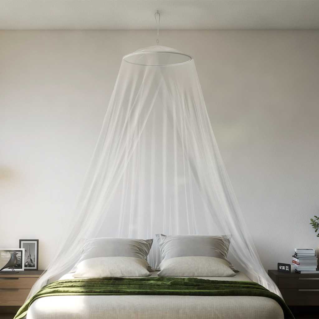 Moustiquaire pour lit 220 maille blanc 56x56x220 cm Moustiquaires vidaXL