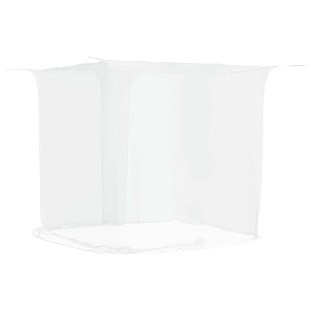Moustiquaire suspendue 156 maille blanc 220x120x150 cm Moustiquaires vidaXL