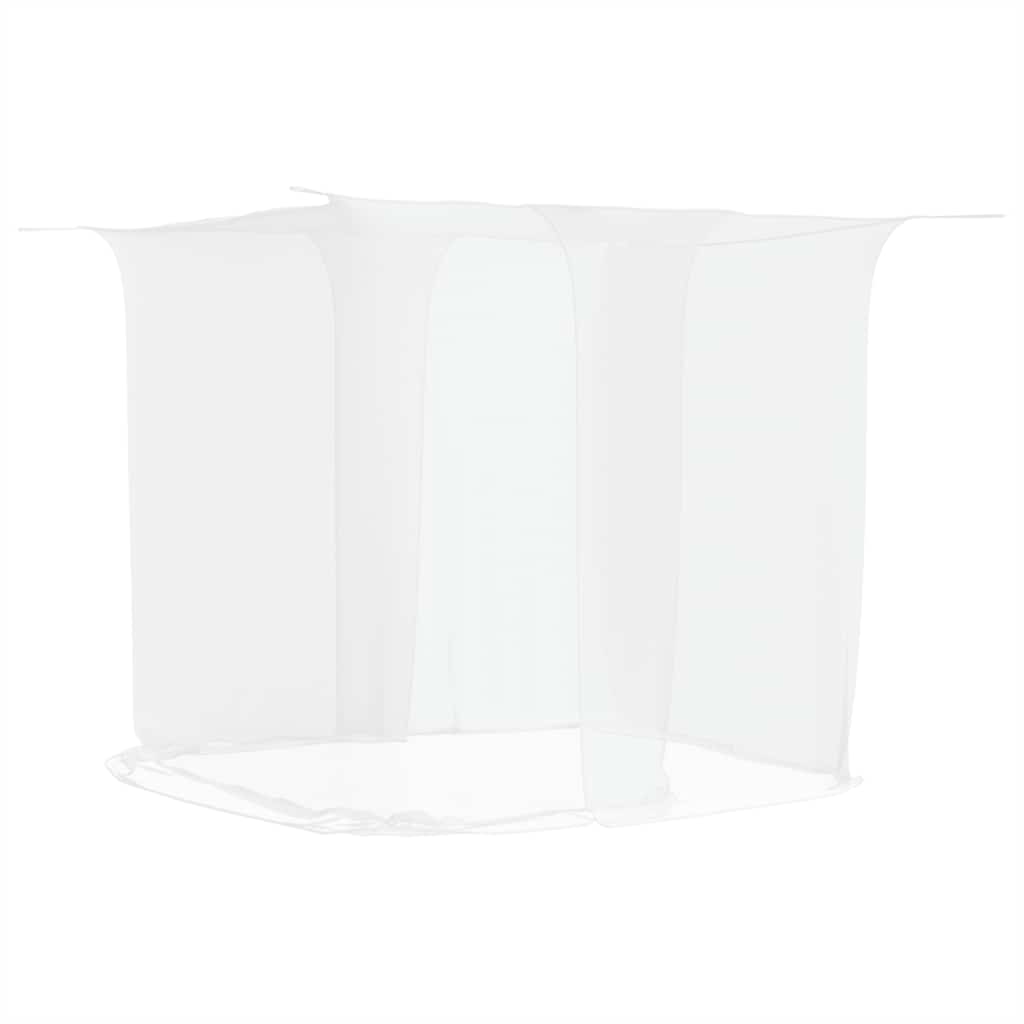 Moustiquaire suspendue 156 maille blanc 220x180x180 cm Moustiquaires vidaXL