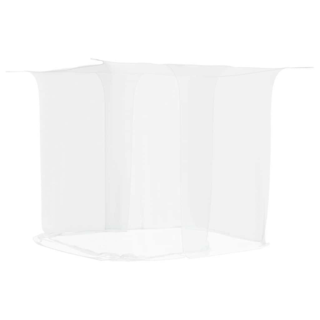 Moustiquaire suspendue 156 maille blanc 220x200x210 cm Moustiquaires vidaXL