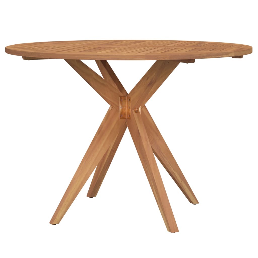 Ensemble à manger de jardin 5 pcs Bois d'acacia solide - XIOS