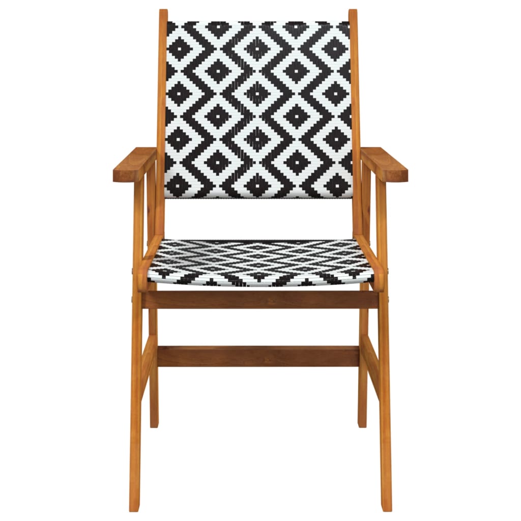 Ensemble à manger de jardin 5 pcs Bois d'acacia solide - XIOS