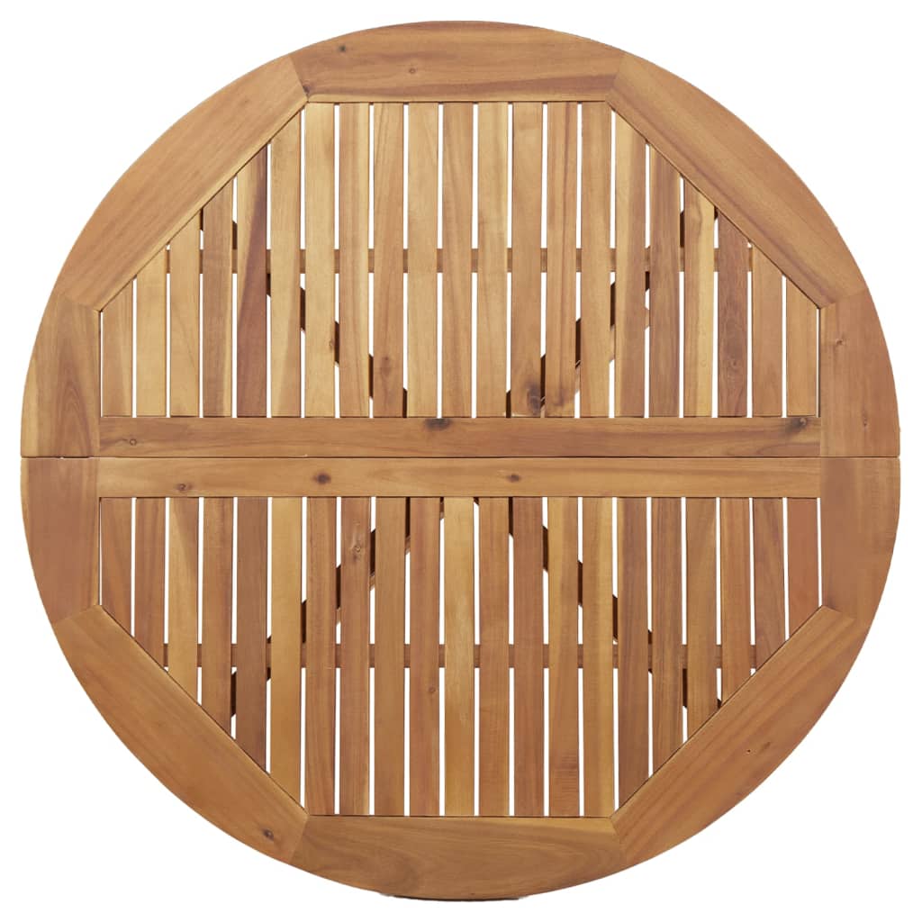 Ensemble à manger de jardin 5 pcs Bois d'acacia solide - XIOS