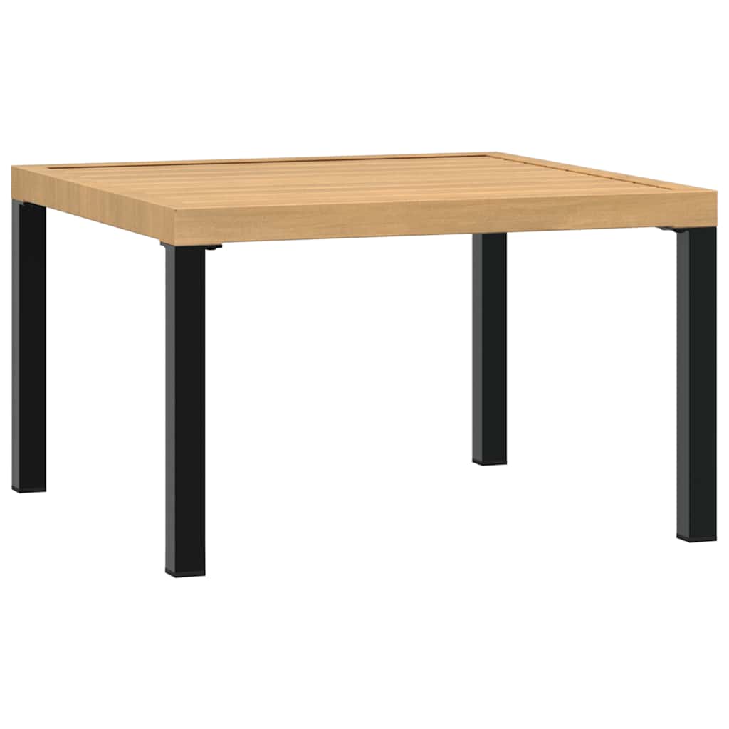 Salon de jardin 4 pcs avec coussins noir aluminium - XIOS